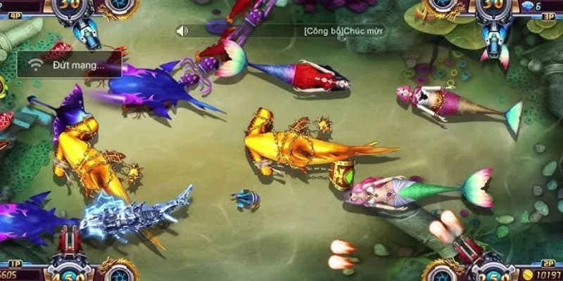 Bắn cá nhân ngư với chương trình đổi thưởng hấp dẫn Bắn cá nhân ngư với chương trình đổi thưởng hấp dẫn