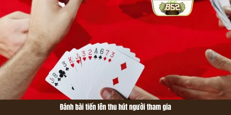 Đánh bài tiến lên thu hút người tham gia Đánh bài tiến lên thu hút người tham gia