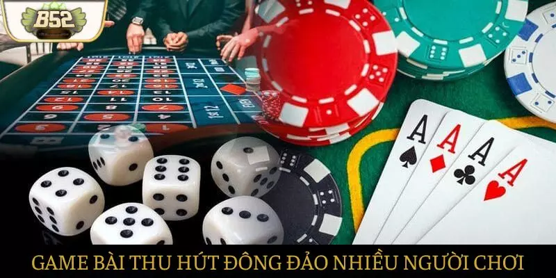 Game bài thu hút đông đảo người chơi tham gia