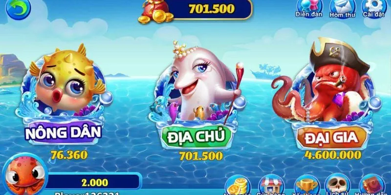 Nhiều trải nghiệm bắn cá nhân ngư Nhiều trải nghiệm bắn cá nhân ngư